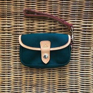 Green Dooney & Bourke wristlet